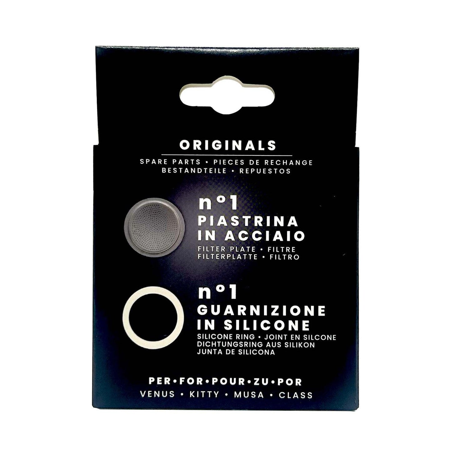 Bialetti SS 6 Cup Replacement Rubber Gasket/Filter#303443
