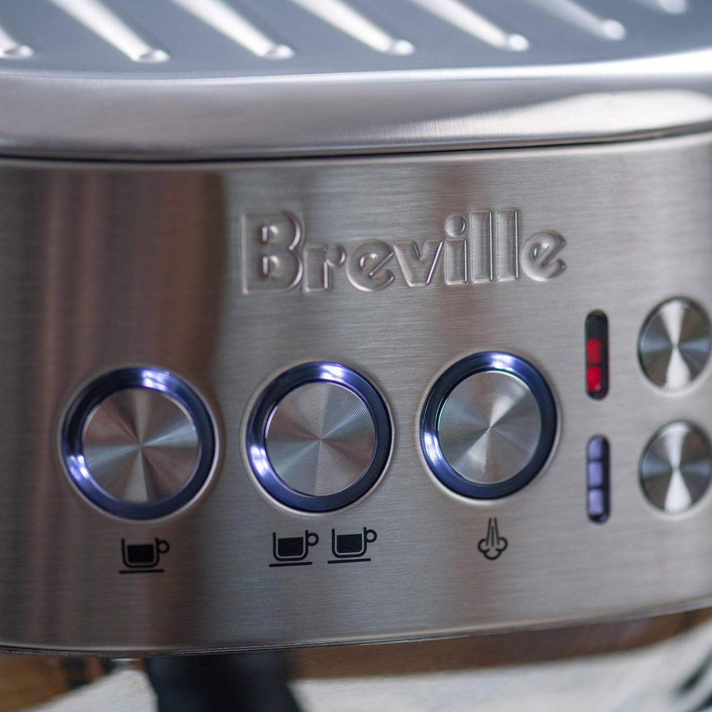 Breville Bambino Plus Automatic Espresso Machine, Damson Blue #BES500DBL1BCA