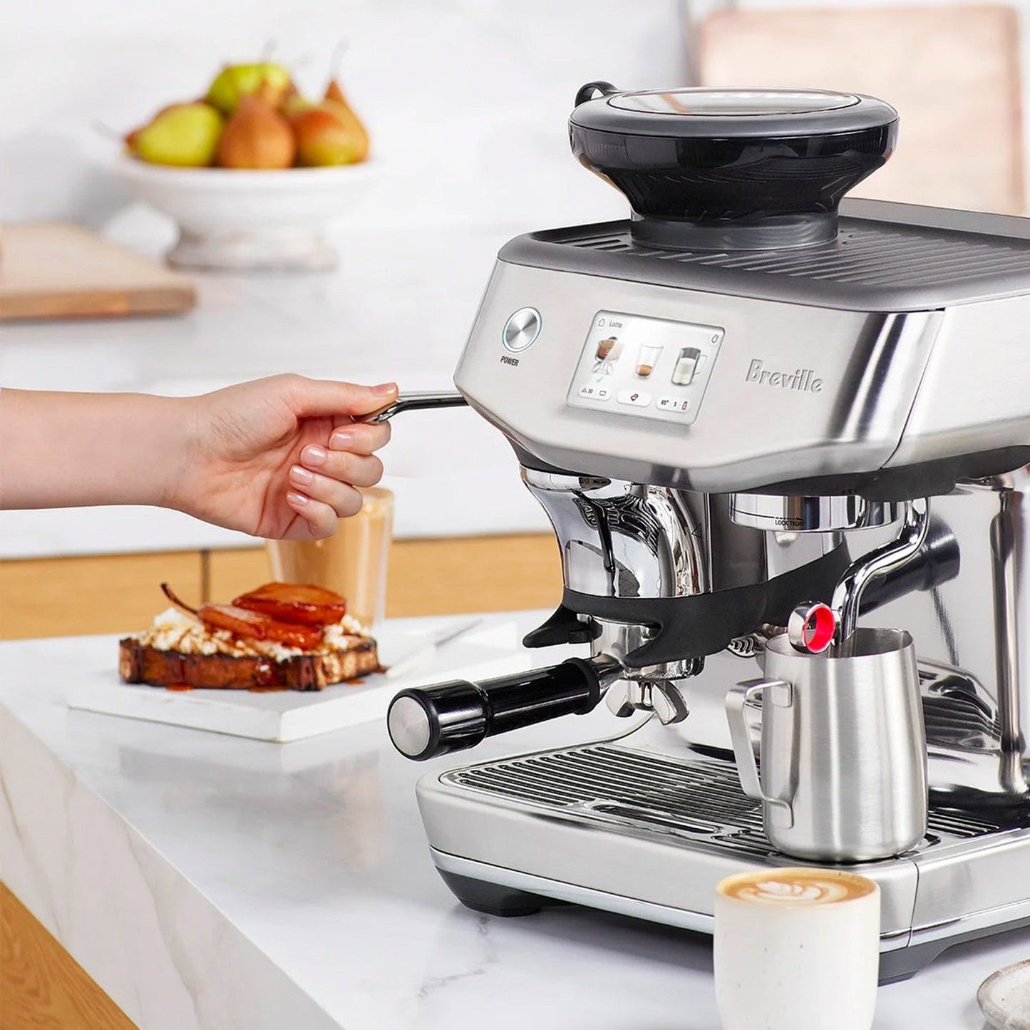 Breville Barista Touch Impress Automatic Espresso Machine #BES881BSS
