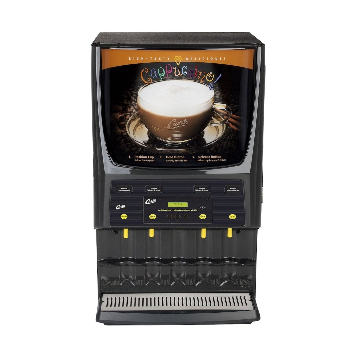Curtis Primo Cappuccino Machine Series, 4 Station #PCGT4C300