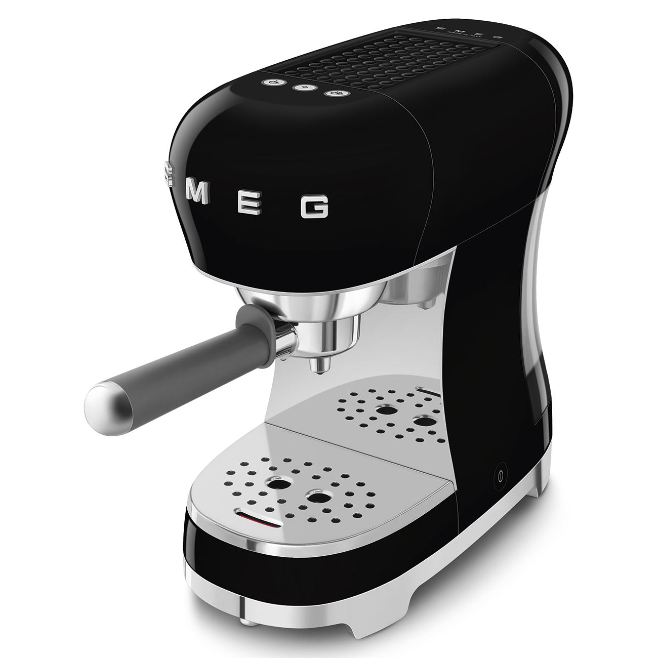 Smeg Espresso Machine With No Milk Wand - Black #ECF00BLUS
