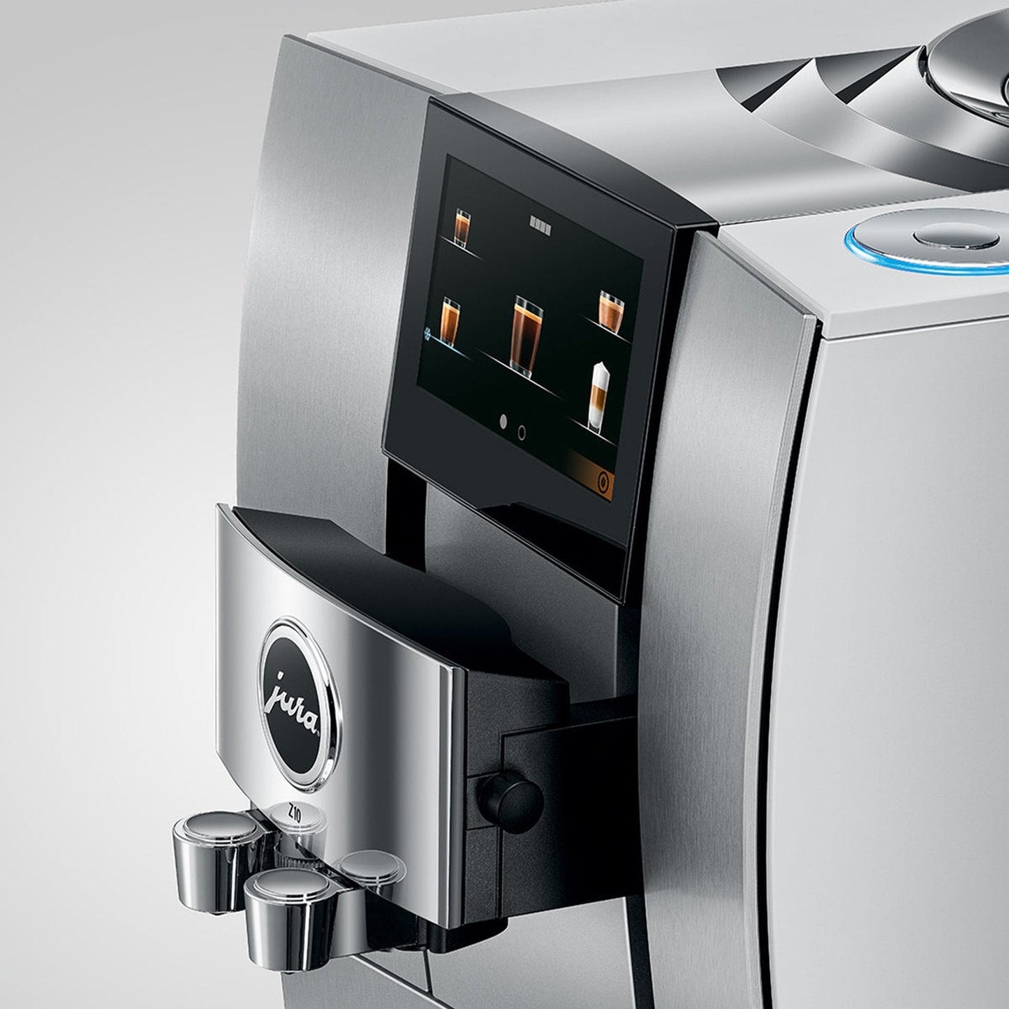 Jura Z10 Automatic Espresso Machine, Aluminum White #15361