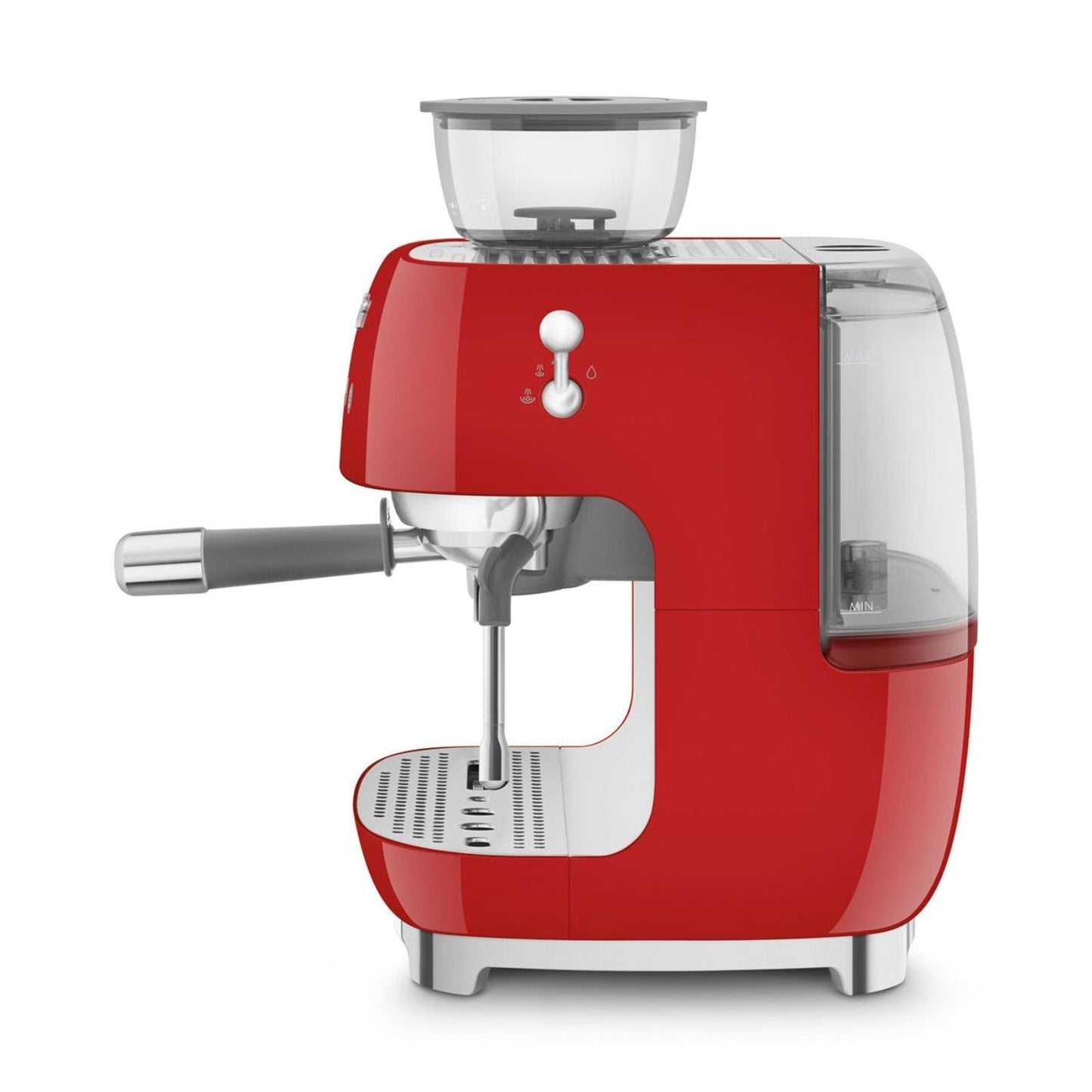 SMEG Manual Espresso Machine, Red #EGF03RDUS
