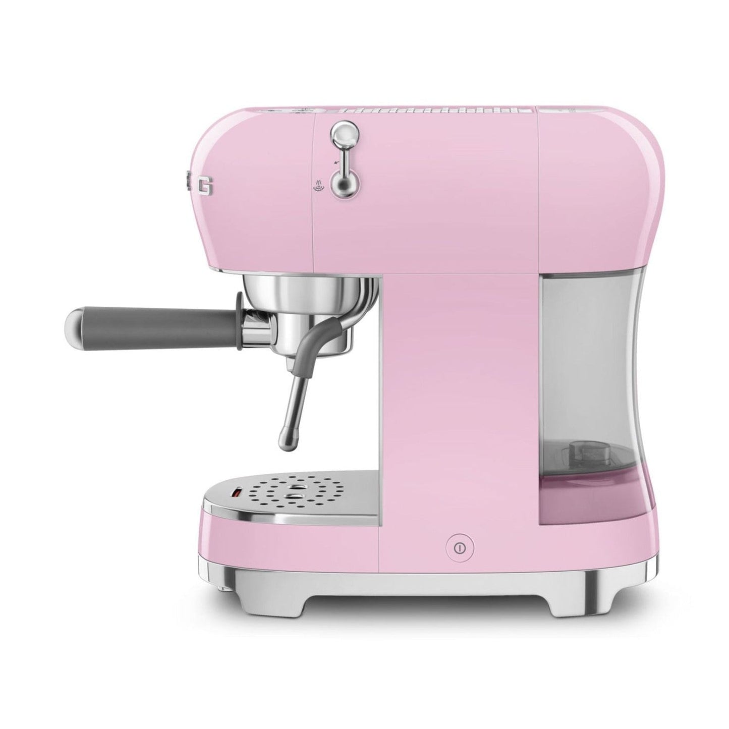 Smeg Manual Espresso Coffee Machine #ECF02PKUS - Pink