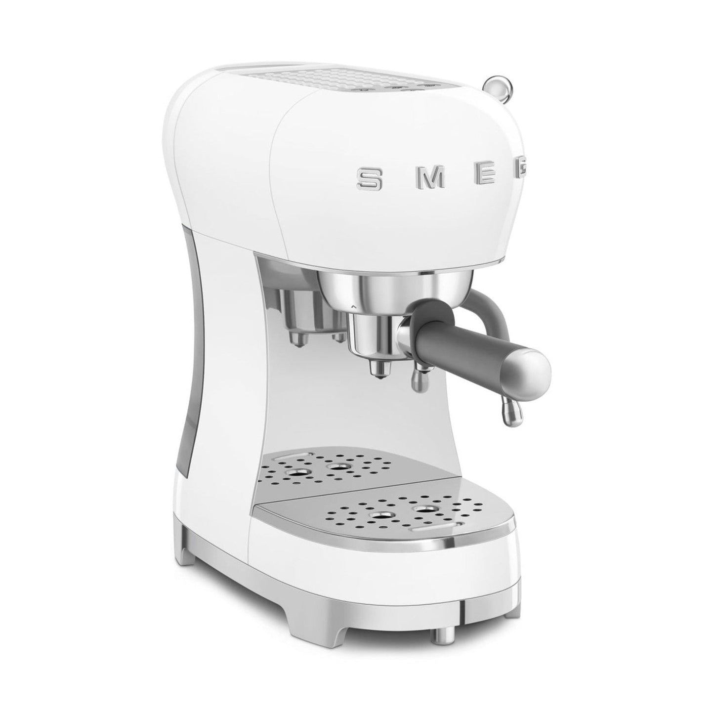 Smeg Manual Espresso Coffee Machine #ECF02WHUS - White
