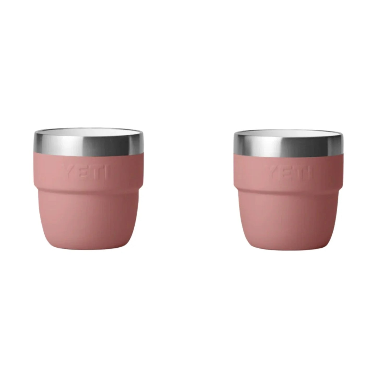 YETI Rambler 4 oz. Espresso Cups Set of 2, Sandstone Pink