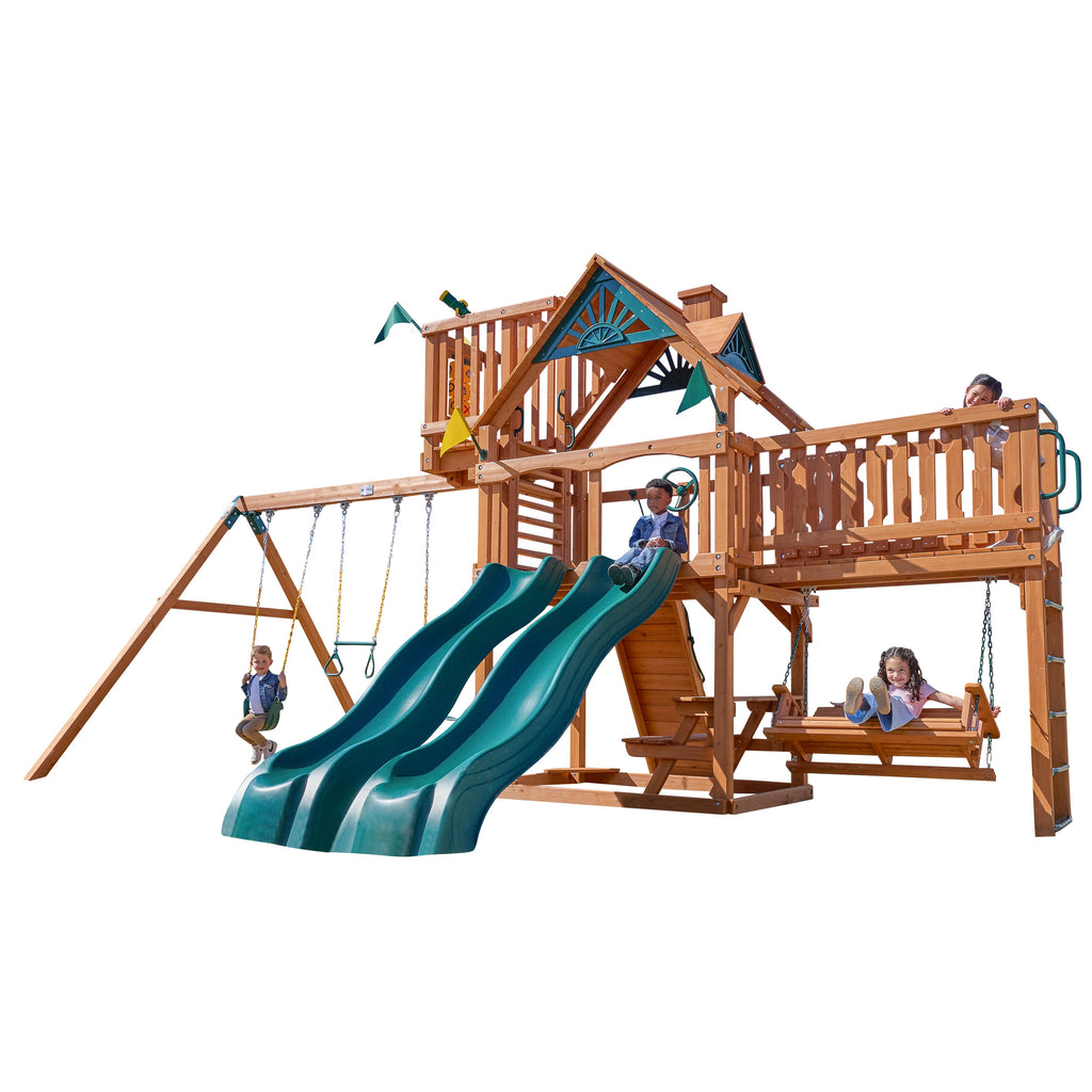 Summerville Deluxe Swing Set