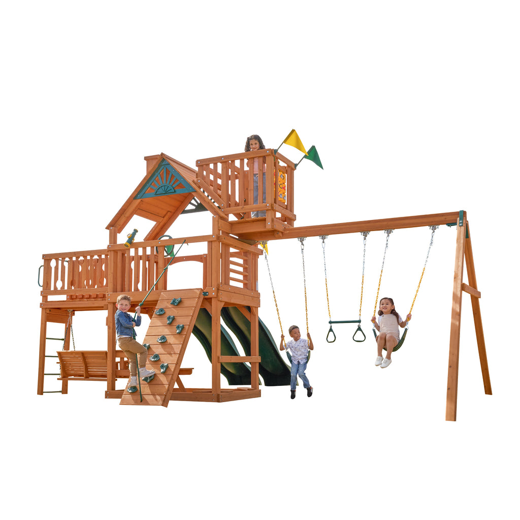 Summerville Deluxe Swing Set