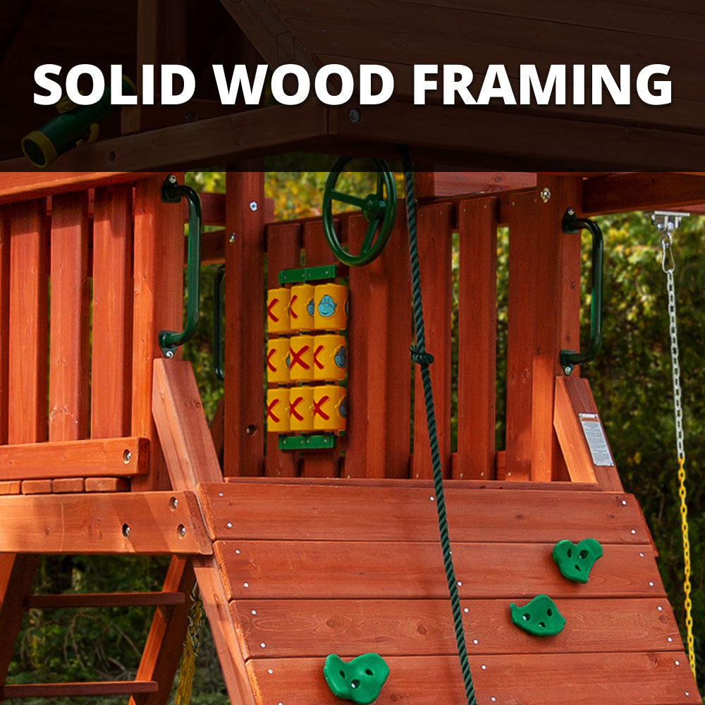 Sun Palace Deluxe Swing Set