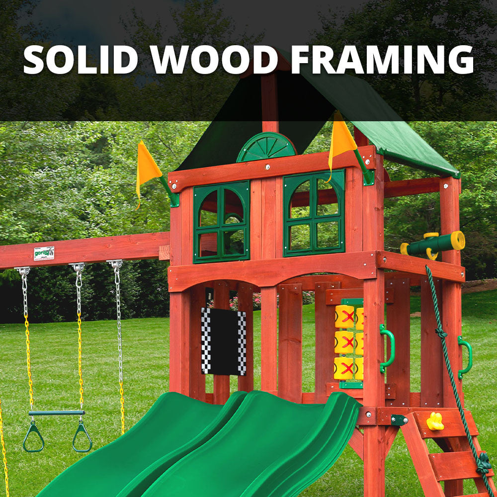 Playmaker Deluxe Swing Set