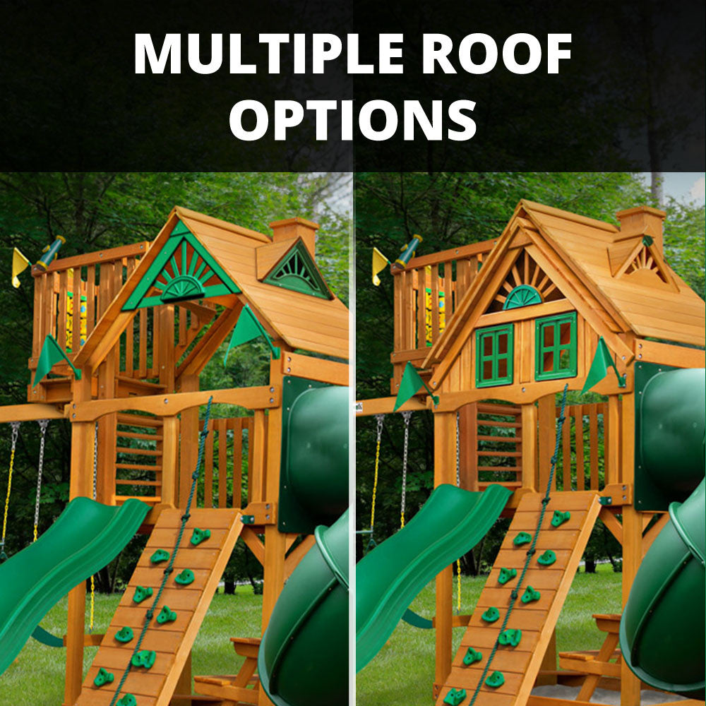 Mountaineer w/ Sky Loft Swing Set