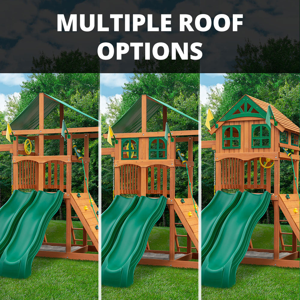 Outing II w/ Dual Slides Swing Set