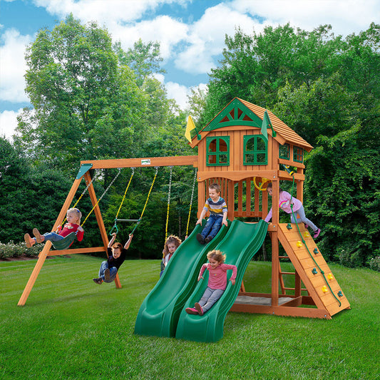 Outing II w/ Dual Slides Swing Set