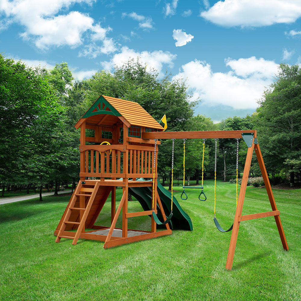 Outing II w/ Dual Slides Swing Set