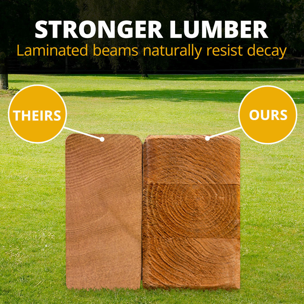 Wilderness Gym Swing Set
