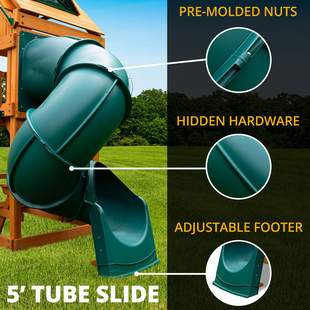 Wilderness Gym Swing Set