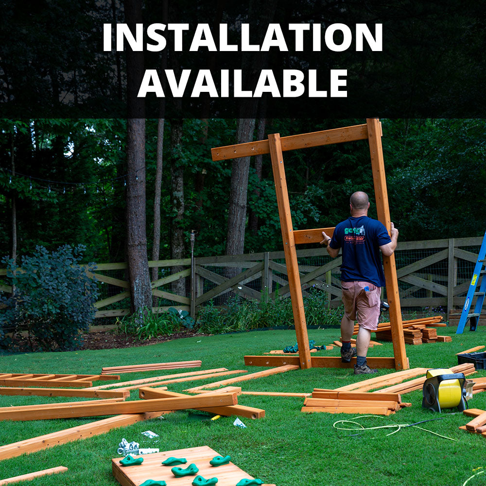 Wilderness Retreat Swing Set