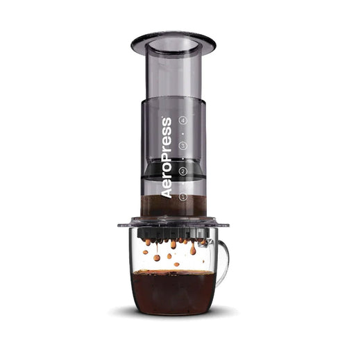 AeroPress Coffee & Espresso Maker - Clear Black