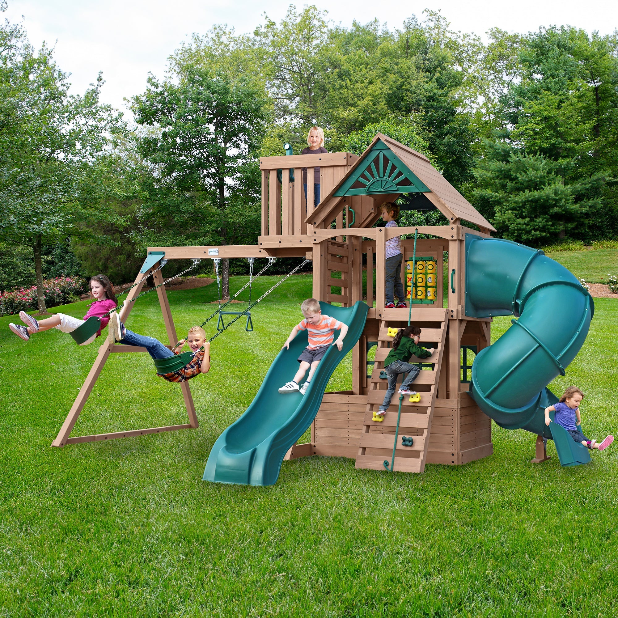 Alpine Adventure Wooden Playset