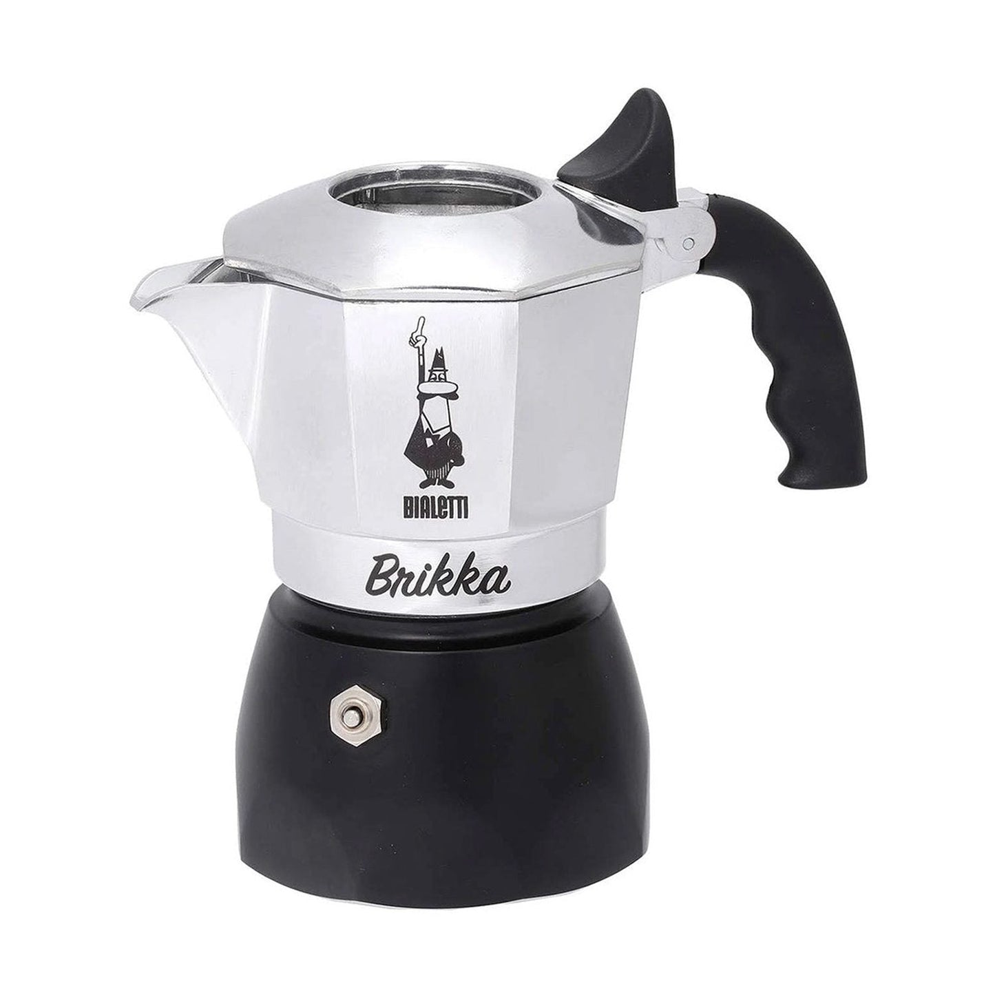 Bialetti Brikka Stovetop Espresso Maker - Black