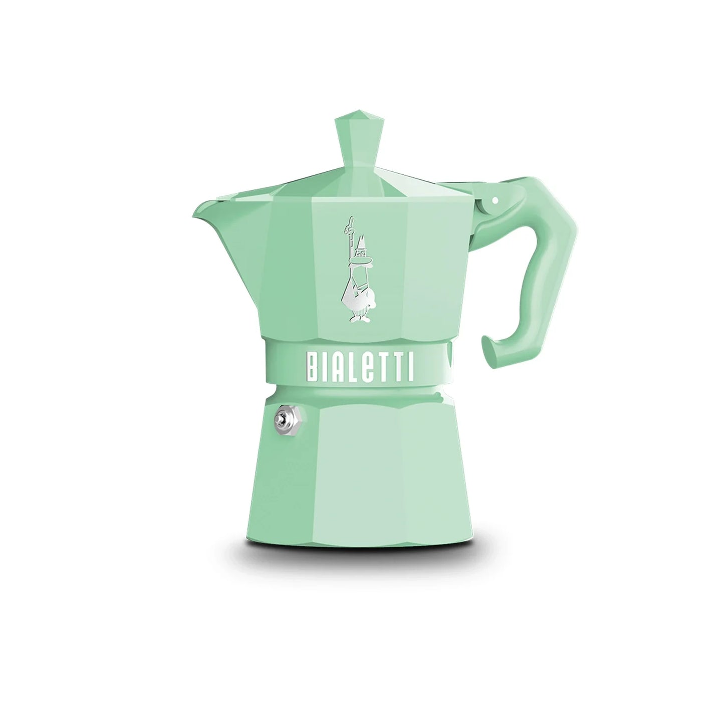 Bialetti Moka Exclusive 3 Cup Stovetop Espresso Maker, Green