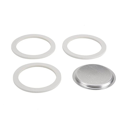 Bialetti Moka Express 9-Cup Replacement Gaskets, 3 Pack