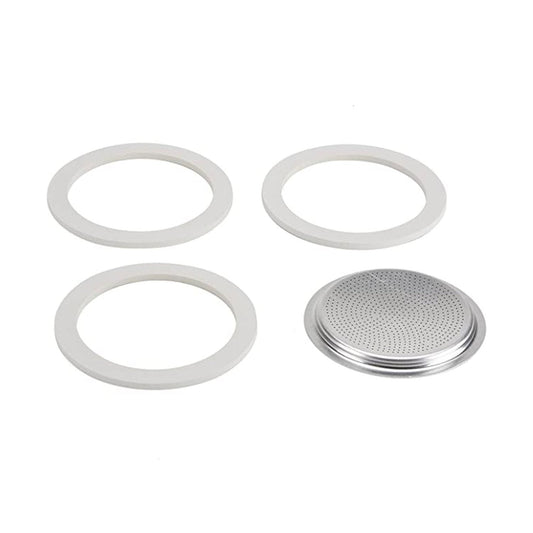 Bialetti Moka Express 9-Cup Replacement Gaskets, 3 Pack