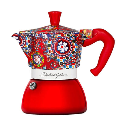 Bialetti Moka Induction Dolce&Gabbana Stovetop Coffee Maker, 2 Cups