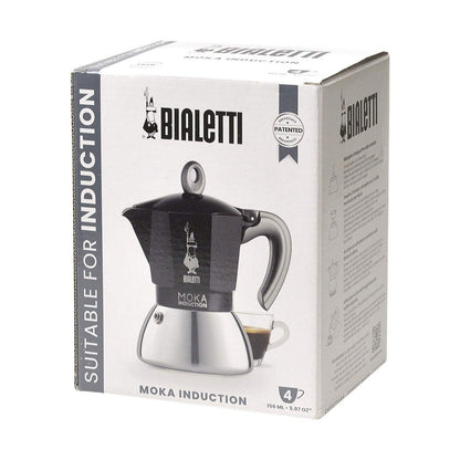 Bialetti Moka Induction Stovetop Coffee Maker, 4 Cups