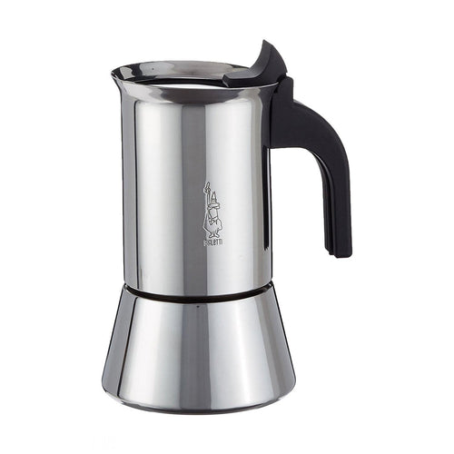 Bialetti Venus Stainless Steel Stovetop Espresso Maker 4 Cup