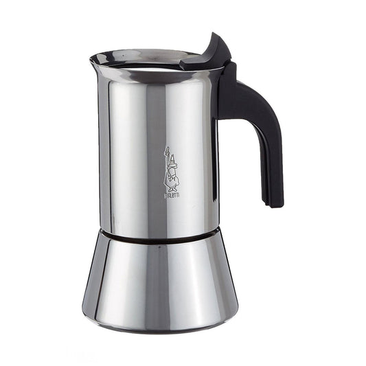 Bialetti Venus Stainless Steel Stovetop Espresso Maker 4 Cup
