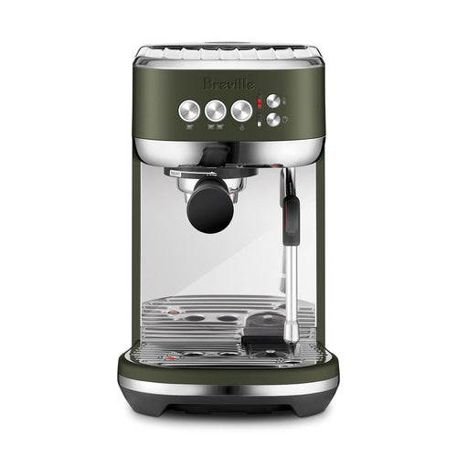 Breville Bambino Plus Automatic Espresso Machine, Olive Tapenade #BES500OLT