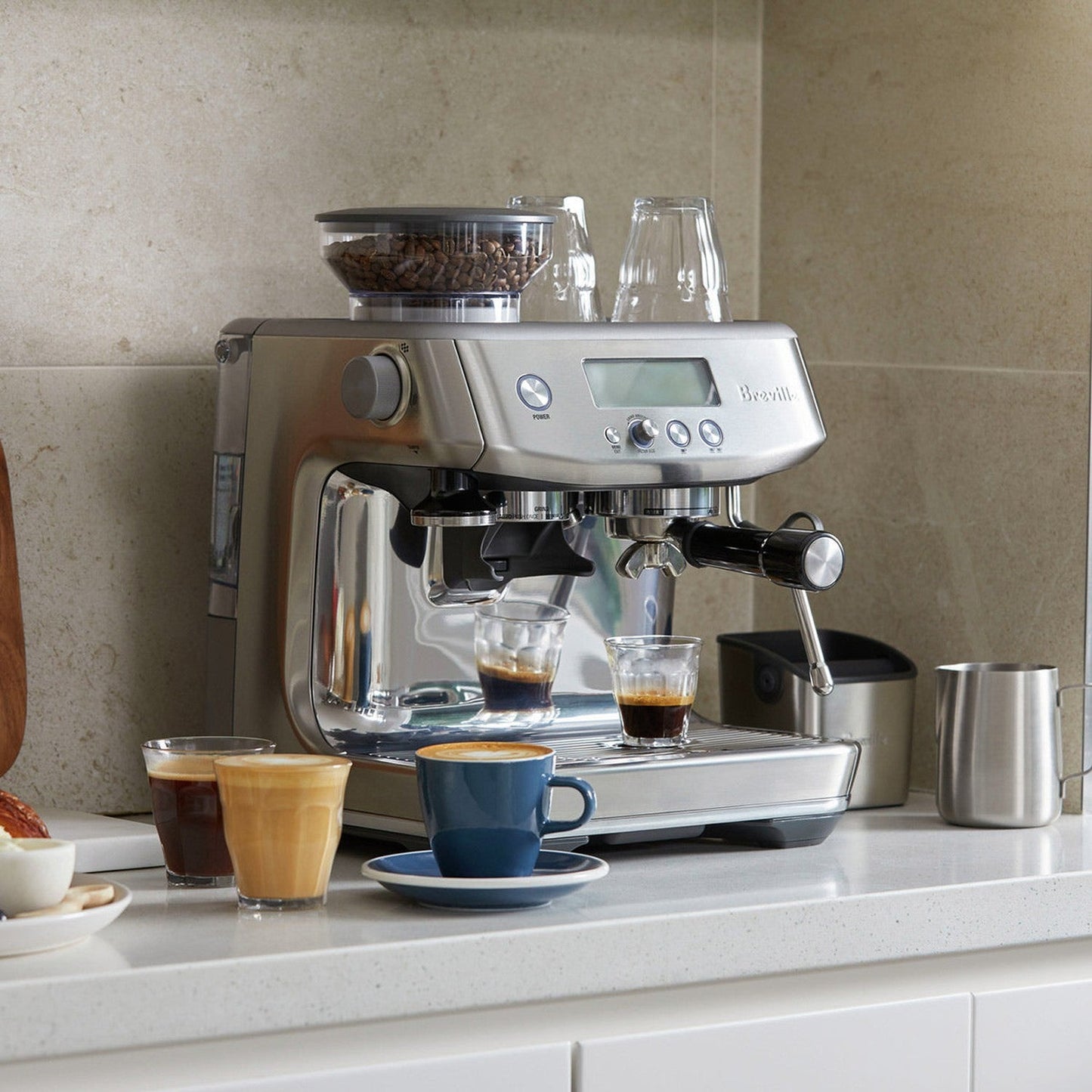 Breville Barista Pro Espresso Machine #BES878BSS