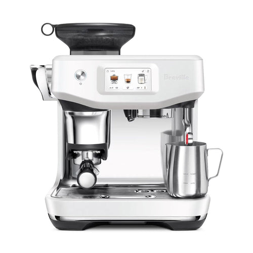 Breville Barista Touch Impress Automatic Espresso Machine, Sea Salt #BES881SST