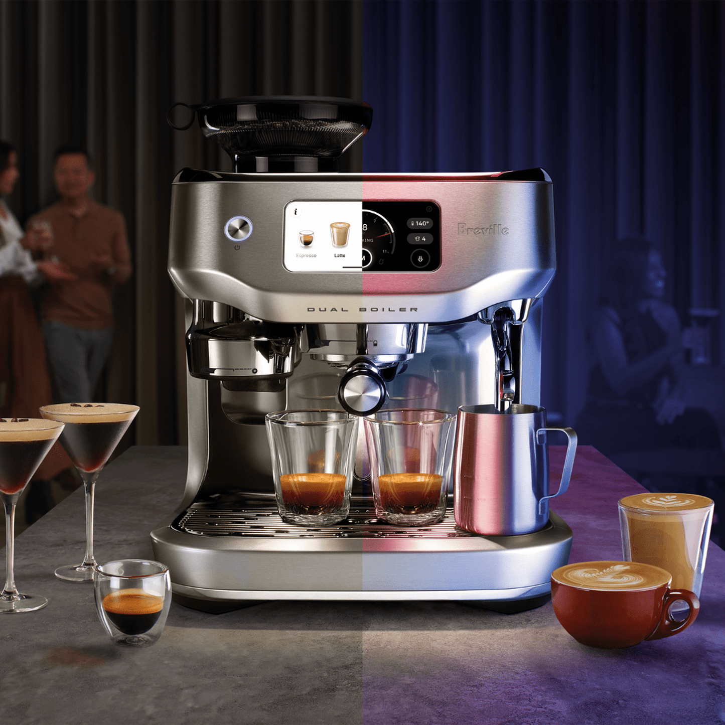 Breville Oracle Dual Boiler Espresso Machine, Stainless Steel #BES995BSS1BNA1
