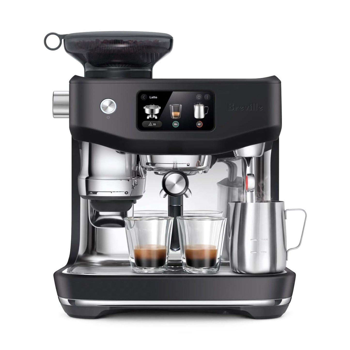 Breville Oracle Jet Espresso Machine, Black Truffle #BES985BTR