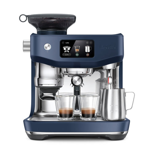 Breville Oracle Jet Espresso Machine, Damson Blue #BES985DBL