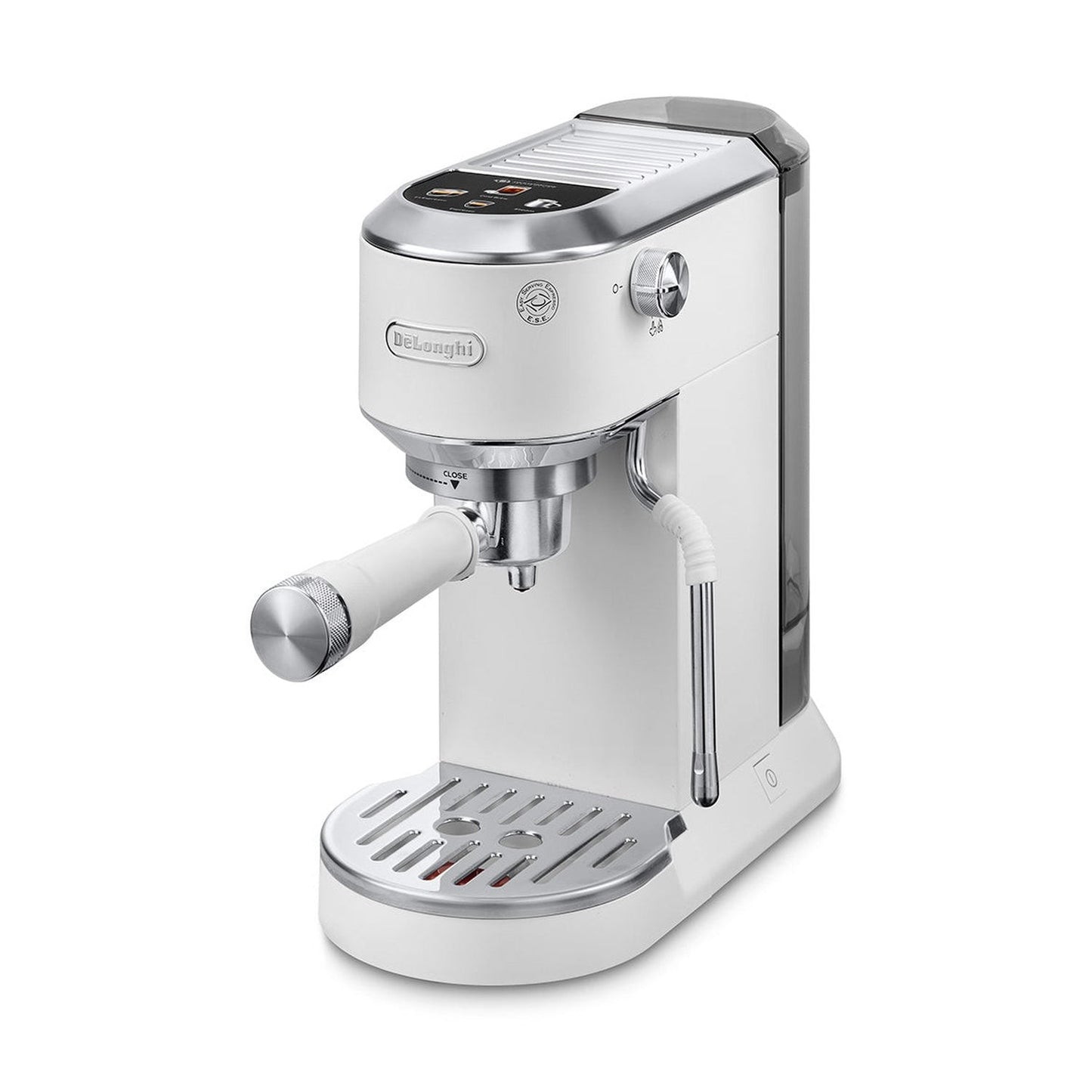 DeLonghi Dedica Duo Espresso Machine with Cold Brew, White #EC890WI
