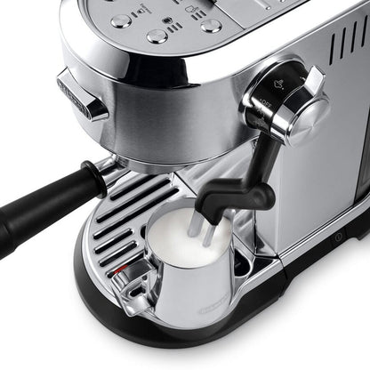 DeLonghi Dedica Maestro Plus Espresso Machine, Metal #EC950M
