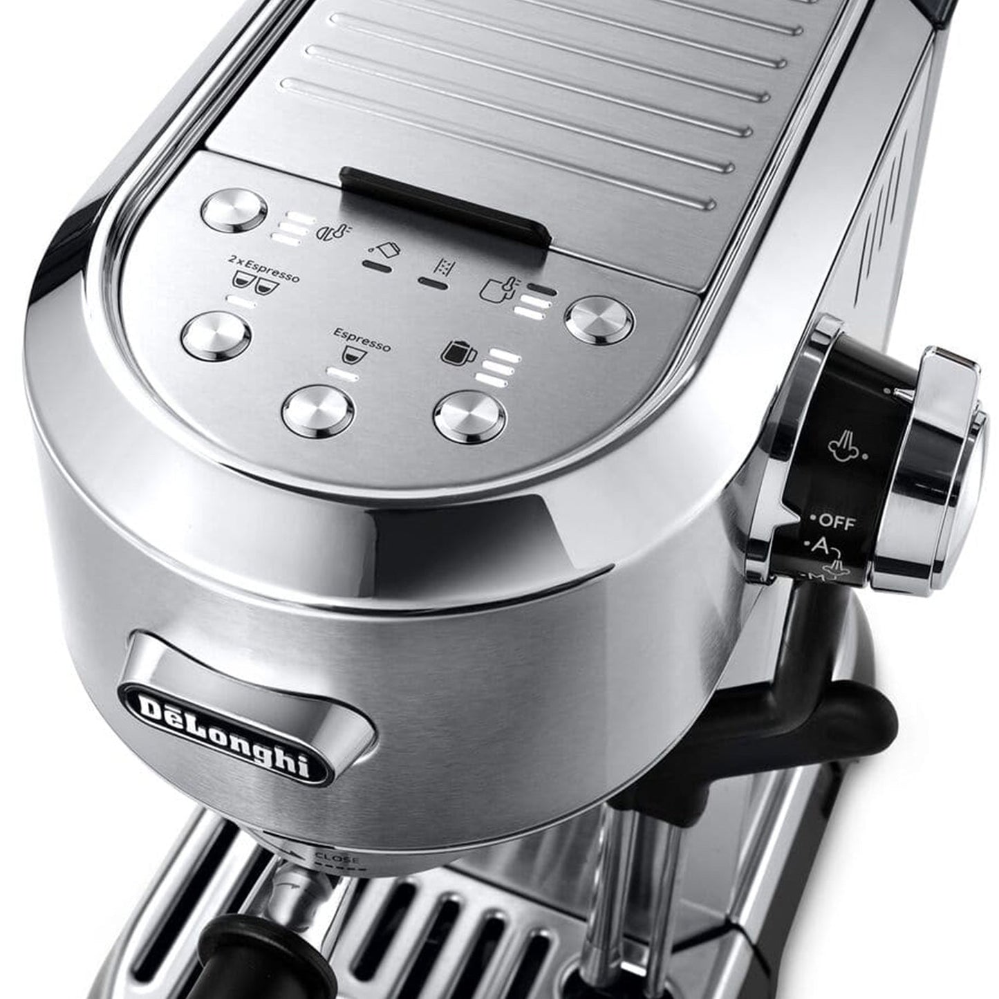 DeLonghi Dedica Maestro Plus Espresso Machine, Metal #EC950M