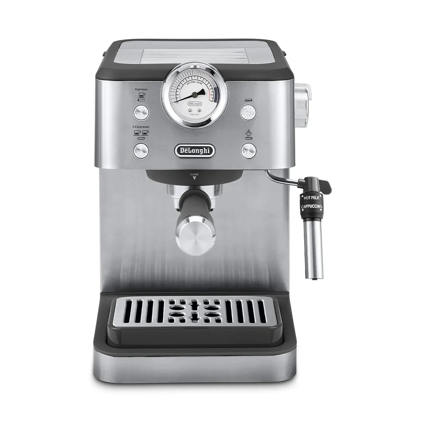 Delonghi Classic Espresso Machine, Metal #EM450M