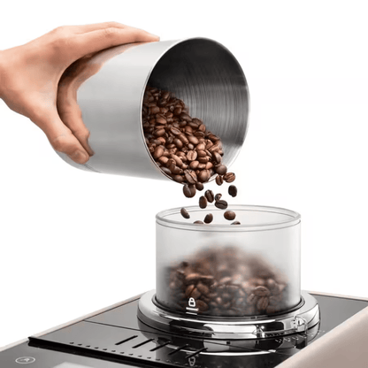 Delonghi Rivelia Automatic Espresso Machine with LatteCrema, Sand Beige #EXAM44055BG