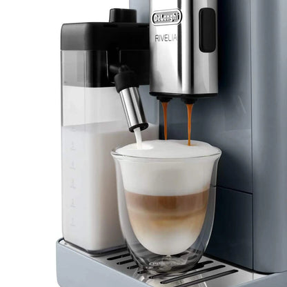 Delonghi Rivelia Automatic Espresso Machine with LatteCrema, Grey #EXAM44055G