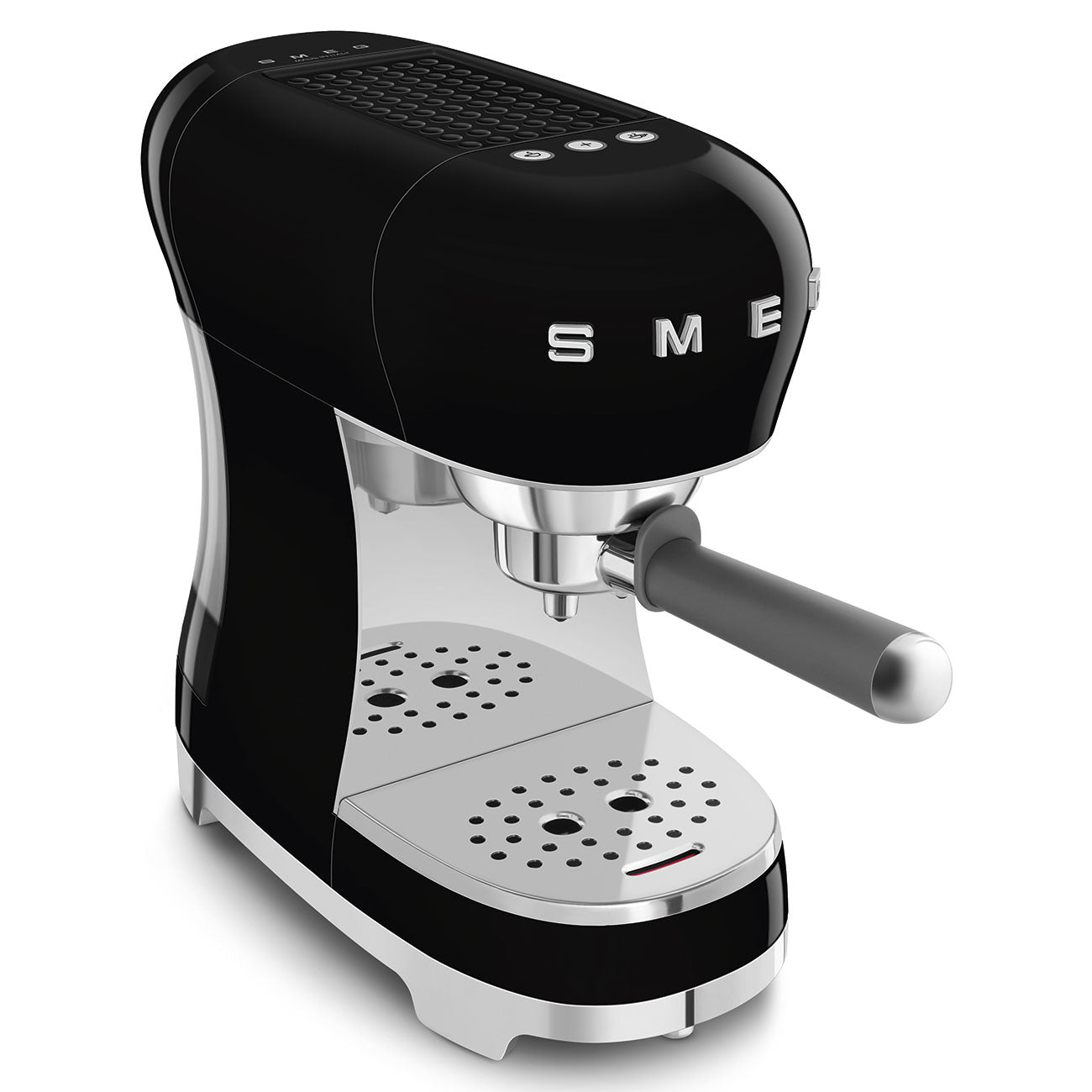 Smeg Espresso Machine With No Milk Wand - Black #ECF00BLUS
