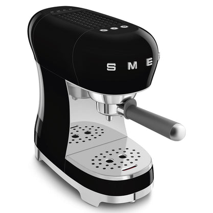 Smeg Espresso Machine With No Milk Wand - Black #ECF00BLUS