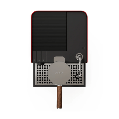 Fellow Series 1 Espresso Machine, Cherry Red Walnut