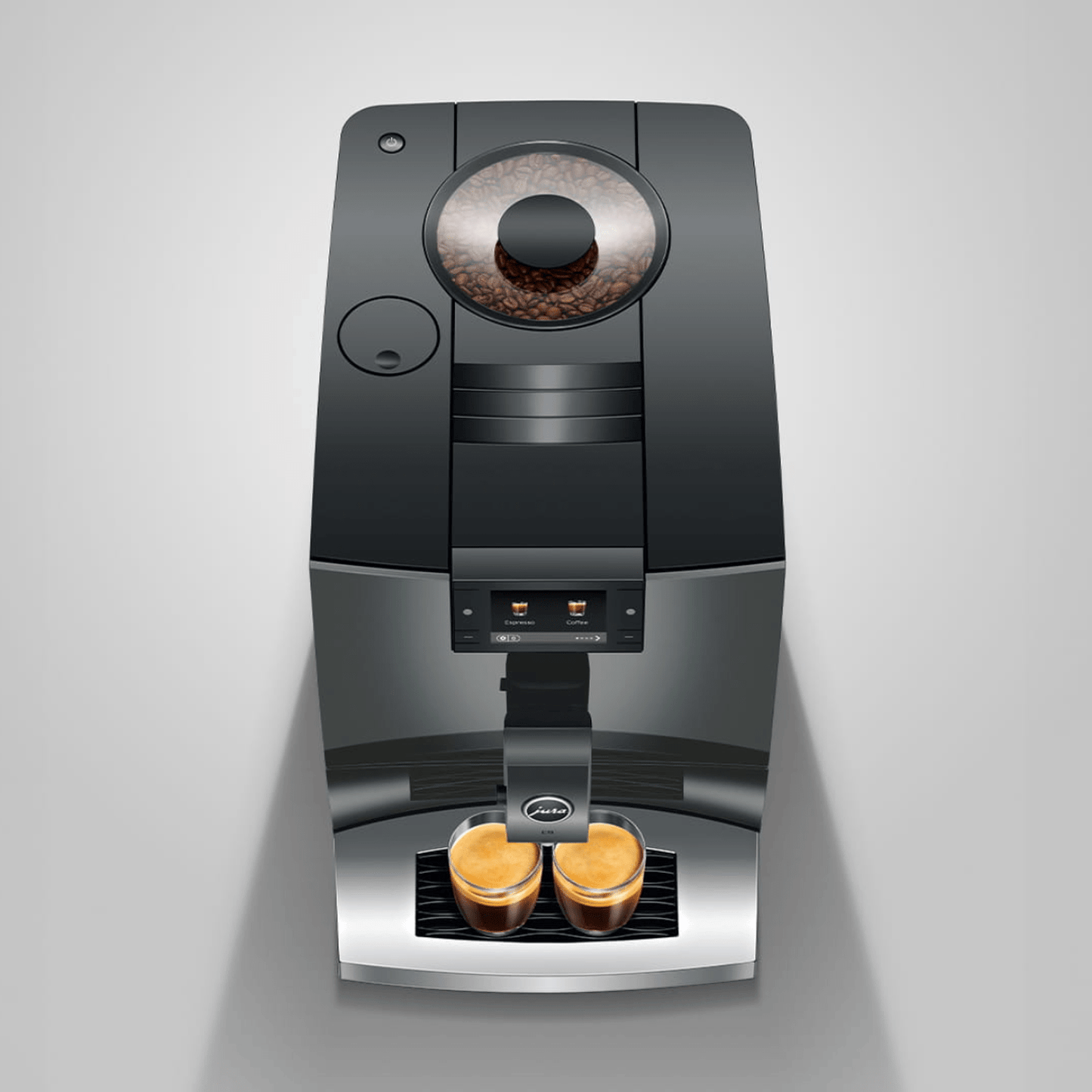 Jura C9 Automatic Espresso Machine, Piano Inox #15751