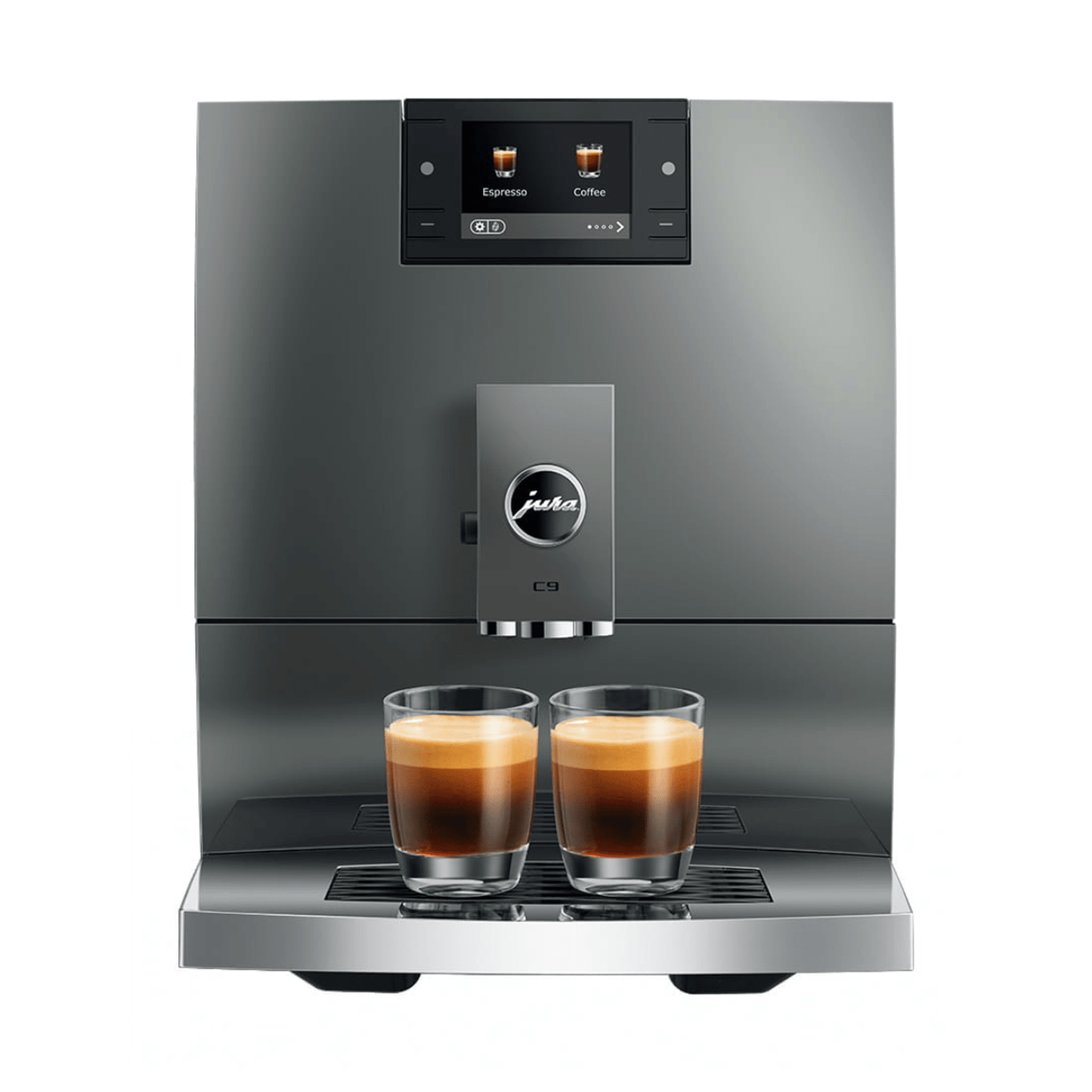 Jura C9 Automatic Espresso Machine, Piano Inox #15751