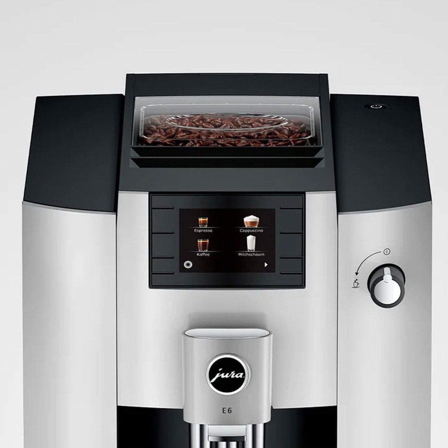 Jura E6 Automatic Espresso Machine, Platinum #15465