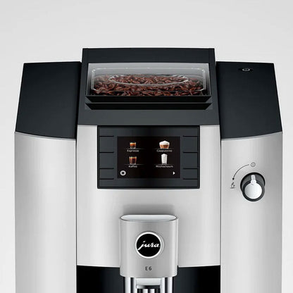 Jura E6 Automatic Espresso Machine, Platinum #15465